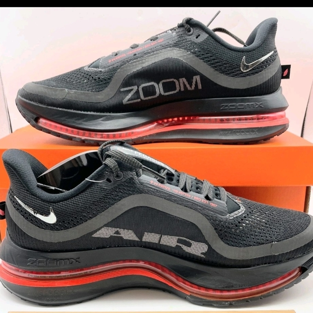 Nike Zoom Air Black and Red Sneakers